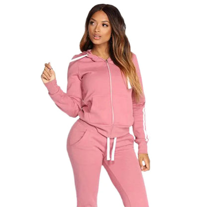 Women's Tracksuit Casual 2 Piece Sets Women Outfit Daily Fashion Jogging Comfortable Woman Pant Sets 2024 New Versatile Matching