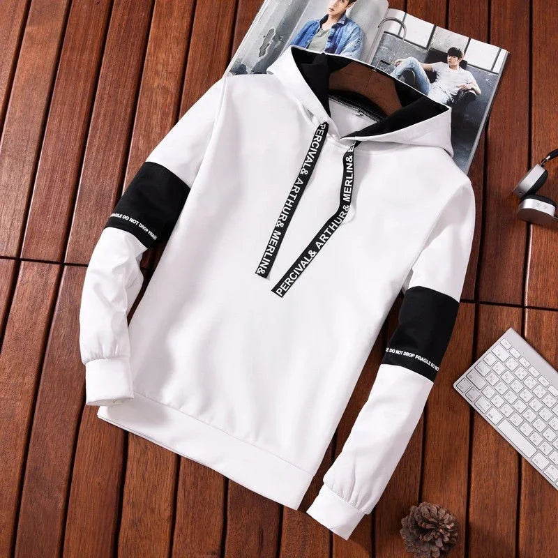 Men's Spring& autumn Hoodies Long Sleeve Casual  Hooded Sweatshirts