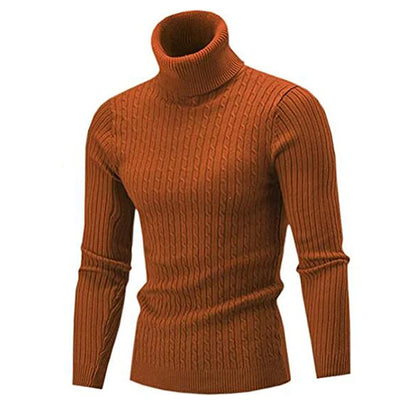 new Men's Casual Rollneck