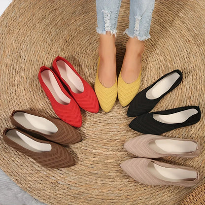 Women's fashion Pointed Toe Flat Shoes