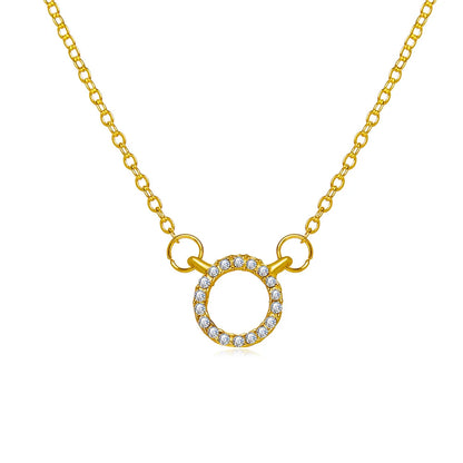 Golden Elegance 2025 Crystal Necklace for Women