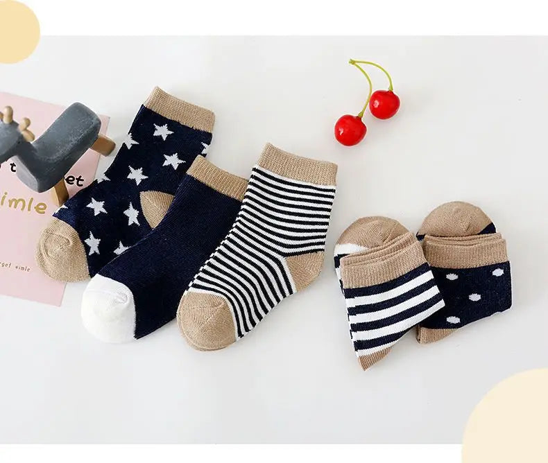 Baby Socks Cotton Newborn Boy