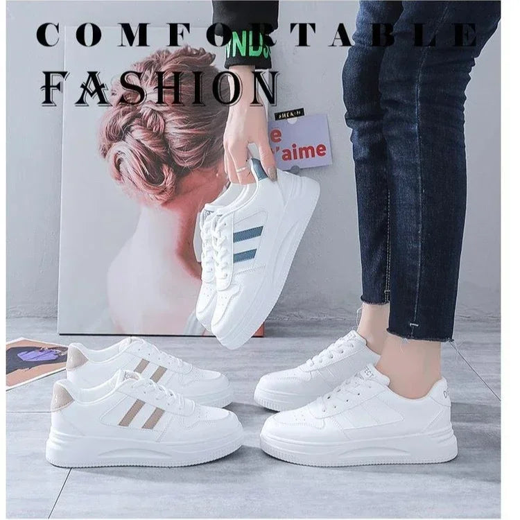 Casual Shoes Women Sports Shoes Wear-resistant and Breathable Female White Shoes Women Tennis Sneakers Lady Simple 2025 New