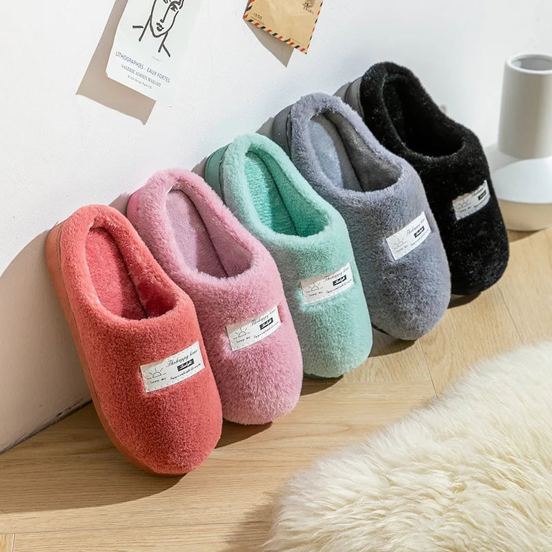 Cotton slippers for men and  women's home use in winter