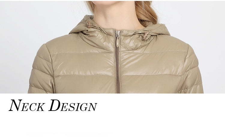 Women's Lightweight Down Jacket - 12 Colors