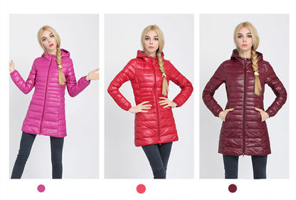 Women's Lightweight Down Jacket - 12 Colors