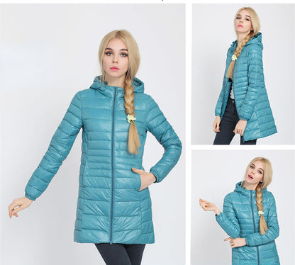 Women's Lightweight Down Jacket - 12 Colors