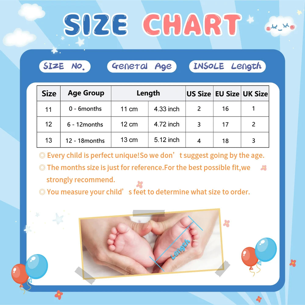 Dress Shoes Bowknot Princess Wedding Party Flats For Girls Baby 0-18 months (Non-Slipper)