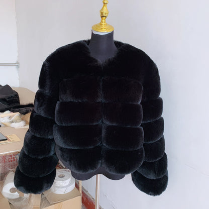 Winter Glam: High Quality Fur Jacket