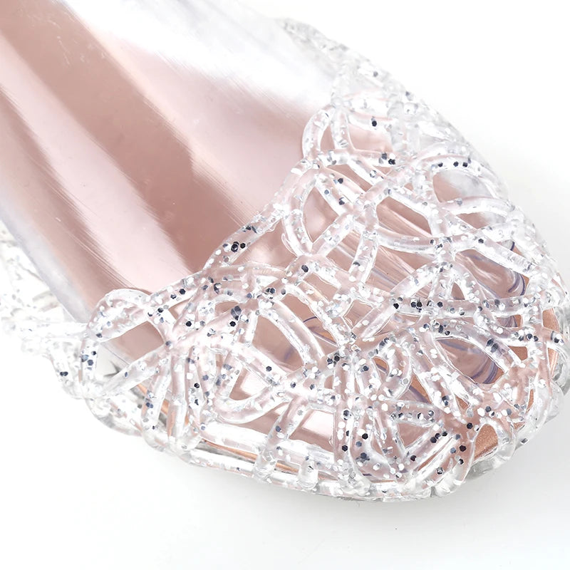 Women Sandals Summer Casual Jelly Shoes Sandals  23-25cm