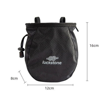 Magnesium Powder Bag Waterproof Polyester Chalk Bag Adjustable Storage Climbing