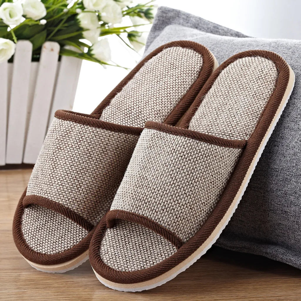 flat Men's Women's Slippers Fashion Home