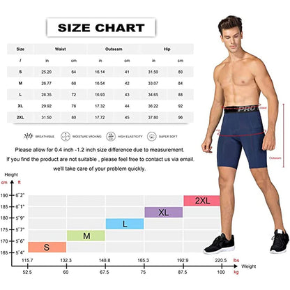 Mens Gym Shorts with Pockets Workout Compression Leggings for Men Polyester Boxer Briefs Running & Basketball .