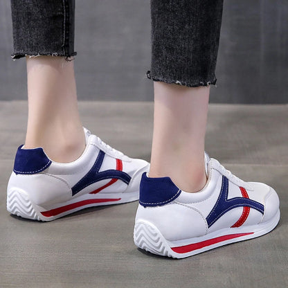 Women Leather Comfort Sports Woman Shoes