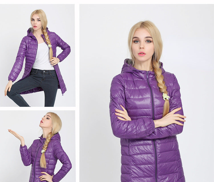 Women's Lightweight Down Jacket - 12 Colors