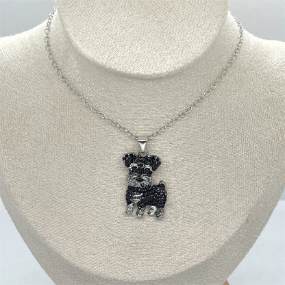 Dog Pendant Necklace for Women Gift