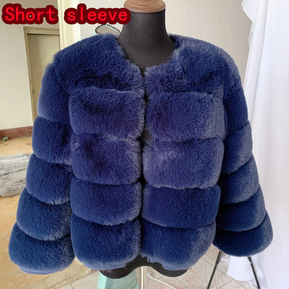 Winter Glam: High Quality Fur Jacket