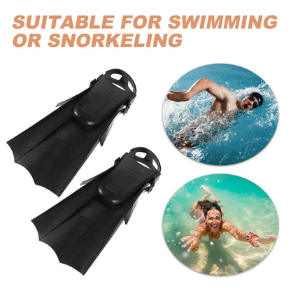 Diving Fins Swimming Goggles Flippers Snorkel for Men Training Women Accessories