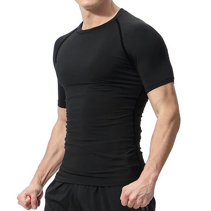 Stylish Graphic Compression Shirts for Men sports & gym Athletic Quick Dry T-shirts