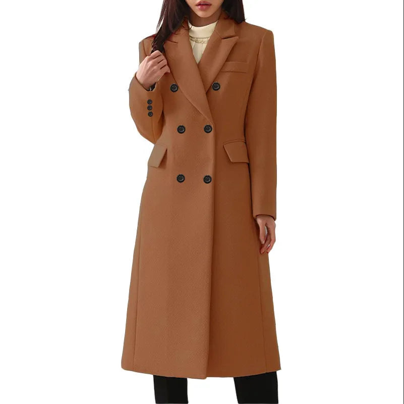 Luxury Comfort Autumn Slim Fit Wool Coat 2025