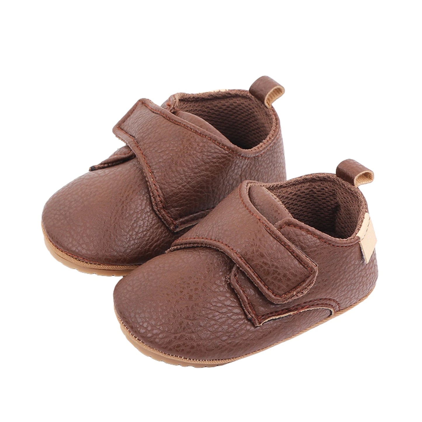 cute Newborn 0-18Months  Baby Boy & Girl Shoes Casual Pu Leather  First Walkers Non-Slip  baby Shoes