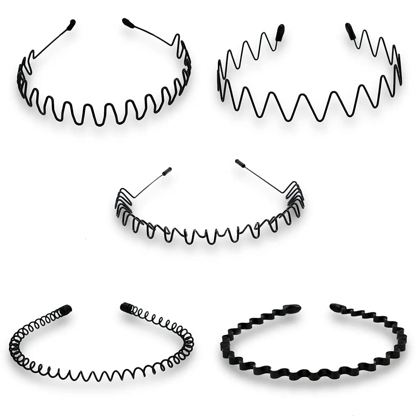 Flexi Fit 2025: Simple Non-Slip Metal Hairband