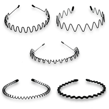 Flexi Fit 2025: Simple Non-Slip Metal Hairband