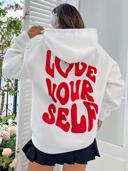 Trendy Bliss: Love Yourself Hoodie