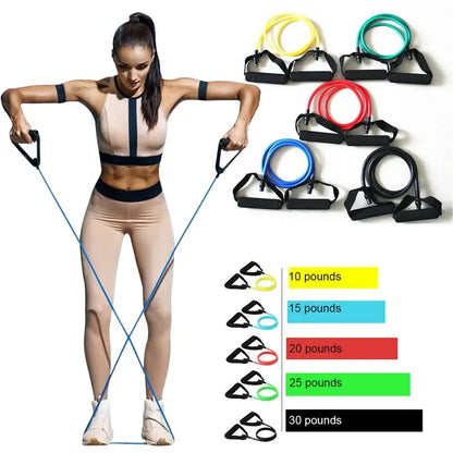 Tone Tubes: Elastic Fitness Bands